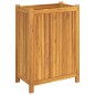 vidaXL Jardinera con forro madera maciza de acacia 54x31x75 cm vidaXL Jardinera con forro madera maciza de acacia 54x31x75 cm