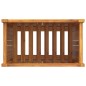 vidaXL Jardinera con forro madera maciza de acacia 54x31x75 cm vidaXL Jardinera con forro madera maciza de acacia 54x31x75 cm