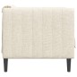 vidaXL Sillón de tela color crema vidaXL Sillón de tela color crema