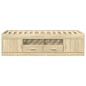 vidaXL Tumbona con cajones madera ingeniería roble Sonoma 90x200 cm vidaXL Tumbona con cajones madera ingeniería roble Sonoma 90x200 cm