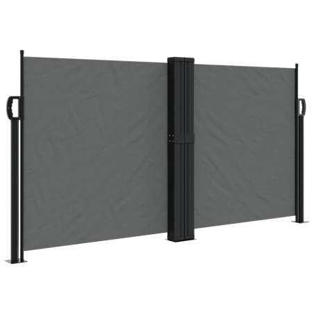 vidaXL Toldo lateral retráctil gris antracita 120x600 cm