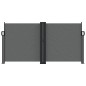 vidaXL Toldo lateral retráctil gris antracita 120x600 cm vidaXL Toldo lateral retráctil gris antracita 120x600 cm