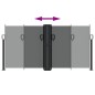 vidaXL Toldo lateral retráctil gris antracita 120x600 cm vidaXL Toldo lateral retráctil gris antracita 120x600 cm
