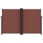 vidaXL Toldo lateral retráctil marrón 160x600 cm vidaXL Toldo lateral retráctil marrón 160x600 cm