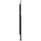 vidaXL Toldo lateral retráctil marrón 160x600 cm vidaXL Toldo lateral retráctil marrón 160x600 cm