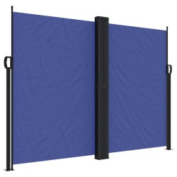 vidaXL Toldo lateral retráctil azul 180x600 cm