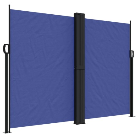 vidaXL Toldo lateral retráctil azul 180x600 cm