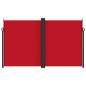 vidaXL Toldo lateral retráctil rojo 200x600 cm vidaXL Toldo lateral retráctil rojo 200x600 cm