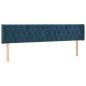 vidaXL Cama box spring con colchón terciopelo azul oscuro 120x190 cm vidaXL Cama box spring con colchón terciopelo azul oscuro 120x190 cm