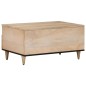 vidaXL Mesa de centro de madera maciza mango 80x54x40 cm vidaXL Mesa de centro de madera maciza mango 80x54x40 cm