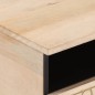 vidaXL Mesa de centro de madera maciza mango 80x54x40 cm vidaXL Mesa de centro de madera maciza mango 80x54x40 cm