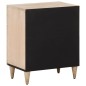 vidaXL Mesita de noche madera maciza de mango 50x33x60 cm vidaXL Mesita de noche madera maciza de mango 50x33x60 cm