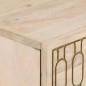 vidaXL Mesita de noche madera maciza de mango 50x33x60 cm vidaXL Mesita de noche madera maciza de mango 50x33x60 cm