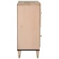 vidaXL Armario auxiliar madera maciza de mango 80x33x75 cm vidaXL Armario auxiliar madera maciza de mango 80x33x75 cm