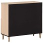 vidaXL Armario auxiliar madera maciza de mango 80x33x75 cm vidaXL Armario auxiliar madera maciza de mango 80x33x75 cm