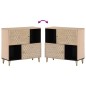 vidaXL Armario auxiliar madera maciza de mango 80x33x75 cm vidaXL Armario auxiliar madera maciza de mango 80x33x75 cm