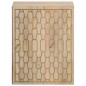 vidaXL Armario de baño de pared madera maciza de mango 38x33x48 cm vidaXL Armario de baño de pared madera maciza de mango 38x33x48 cm