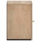 vidaXL Armario de baño de pared madera maciza de mango 38x33x48 cm vidaXL Armario de baño de pared madera maciza de mango 38x33x48 cm