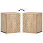 vidaXL Armario de baño de pared madera maciza de mango 38x33x48 cm vidaXL Armario de baño de pared madera maciza de mango 38x33x48 cm