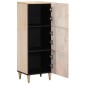 vidaXL Aparador alto madera maciza de mango 40x33x110 cm
