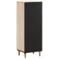 vidaXL Aparador alto madera maciza de mango 40x33x110 cm