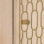 vidaXL Aparador alto madera maciza de mango 40x33x110 cm