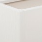 vidaXL Jardinera con enrejado PP blanco 80x36x140 cm vidaXL Jardinera con enrejado PP blanco 80x36x140 cm
