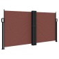 vidaXL Toldo lateral retráctil marrón 120x1000 cm