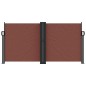 vidaXL Toldo lateral retráctil marrón 120x1000 cm