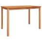 vidaXL Juego de comedor para jardín 5 piezas madera maciza de teca vidaXL Juego de comedor para jardín 5 piezas madera maciza de teca