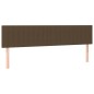 vidaXL Cama box spring con colchón tela marrón oscuro 120x190 cm vidaXL Cama box spring con colchón tela marrón oscuro 120x190 cm
