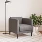 vidaXL Sillón de tela gris taupe