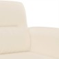 vidaXL Sillón de tela de microfibra beige 60 cm vidaXL Sillón de tela de microfibra beige 60 cm