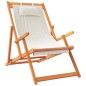 vidaXL Sillas de playa plegables 2 unidades tela color crema vidaXL Sillas de playa plegables 2 unidades tela color crema