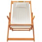 vidaXL Sillas de playa plegables 2 unidades tela color crema vidaXL Sillas de playa plegables 2 unidades tela color crema