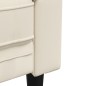 vidaXL Juego de sofás 3 piezas tela color crema vidaXL Juego de sofás 3 piezas tela color crema