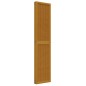 vidaXL Biombo separador de 5 paneles madera maciza paulownia marrón vidaXL Biombo separador de 5 paneles madera maciza paulownia marrón