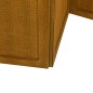 vidaXL Biombo separador de 5 paneles madera maciza paulownia marrón vidaXL Biombo separador de 5 paneles madera maciza paulownia marrón