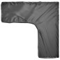 vidaXL Fundas muebles jardín forma de L 2 uds 16 ojales 250x250x70 cm vidaXL Fundas muebles jardín forma de L 2 uds 16 ojales 250x250x70 cm
