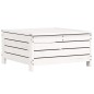 vidaXL Juego de sofás de jardín 7 pzas madera maciza de pino blanco vidaXL Juego de sofás de jardín 7 pzas madera maciza de pino blanco