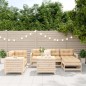 vidaXL Juego de sofás de jardín 7 piezas madera maciza de pino vidaXL Juego de sofás de jardín 7 piezas madera maciza de pino