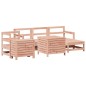 vidaXL Juego de sofás de jardín 7 pzas madera maciza de abeto Douglas vidaXL Juego de sofás de jardín 7 pzas madera maciza de abeto Douglas