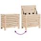 vidaXL Juego de sofás de jardín 7 piezas madera maciza de pino vidaXL Juego de sofás de jardín 7 piezas madera maciza de pino