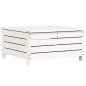 vidaXL Juego de sofás de jardín 8 pzas madera maciza de pino blanco vidaXL Juego de sofás de jardín 8 pzas madera maciza de pino blanco