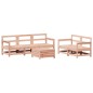 vidaXL Juego de sofás de jardín 6 pzas madera maciza de abeto Douglas vidaXL Juego de sofás de jardín 6 pzas madera maciza de abeto Douglas