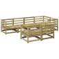 vidaXL Juego de sofás de jardín 7 pzas madera de pino impregnada vidaXL Juego de sofás de jardín 7 pzas madera de pino impregnada