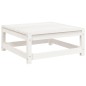 vidaXL Juego de sofás de jardín 9 pzas madera maciza de pino blanco vidaXL Juego de sofás de jardín 9 pzas madera maciza de pino blanco