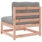 vidaXL Set de sofás jardín 7 pzas con cojines madera abeto Douglas vidaXL Set de sofás jardín 7 pzas con cojines madera abeto Douglas