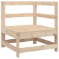 vidaXL Juego de sofás de jardín 7 piezas madera maciza de pino vidaXL Juego de sofás de jardín 7 piezas madera maciza de pino