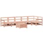 vidaXL Juego de sofás de jardín 7 pzas madera maciza de abeto Douglas vidaXL Juego de sofás de jardín 7 pzas madera maciza de abeto Douglas